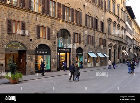 Burberry, Via de Tornabuoni Florence Firenze, FI 